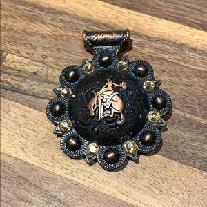 Trigg Leather Buckaroo pendant
